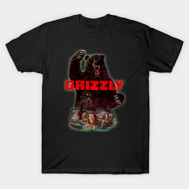 Grizzly 1976 T-Shirt by Polaroid Popculture